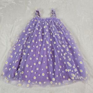 Lola + The Boys Daisy Lavender Tulle Dress